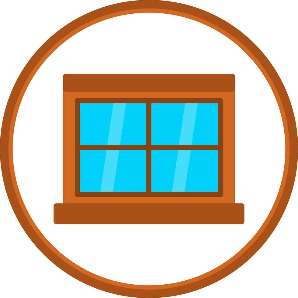 Fenster-Vektor-Icon-Design vektor