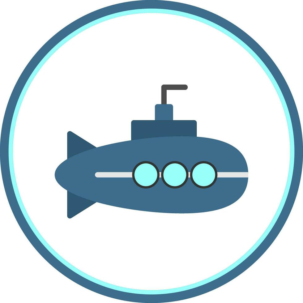 U-Boot-Vektor-Icon-Design vektor