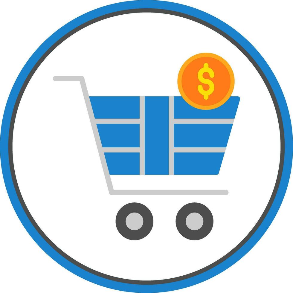 Shopping-Vektor-Icon-Design vektor