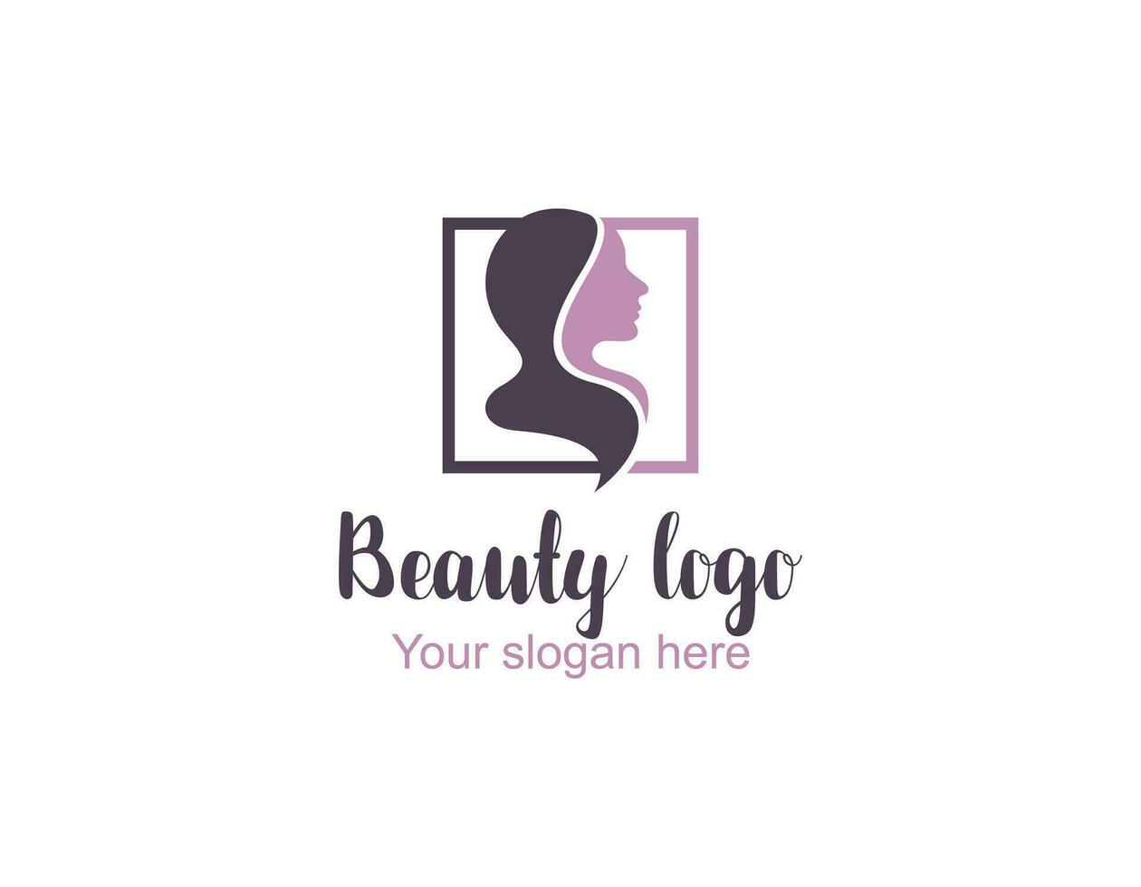 Spa Wellness Prämie Mädchen Logo Vektor Yoga, Hautpflege, Lotus, Blume, mädchenhaft, feminin