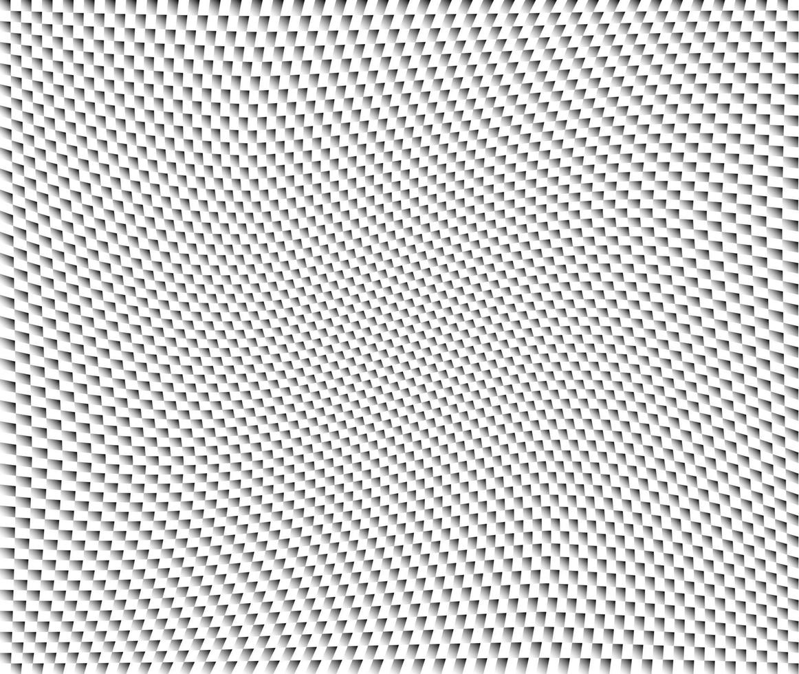 abstraktes weißes geometrisches Muster mit Quadraten. Gestaltungselement für Texturhintergrund, Poster, Karten, Tapeten, Hintergründe, Paneele - Vektorillustration vektor