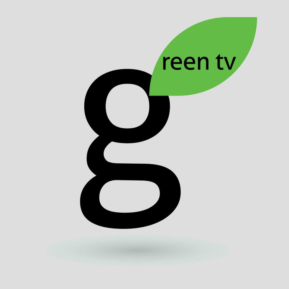 professionell TV kanal logotyp design begrepp vektor illustration