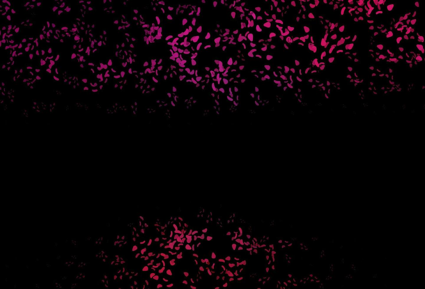 mörk rosa vektor bakgrund med abstrakt former.