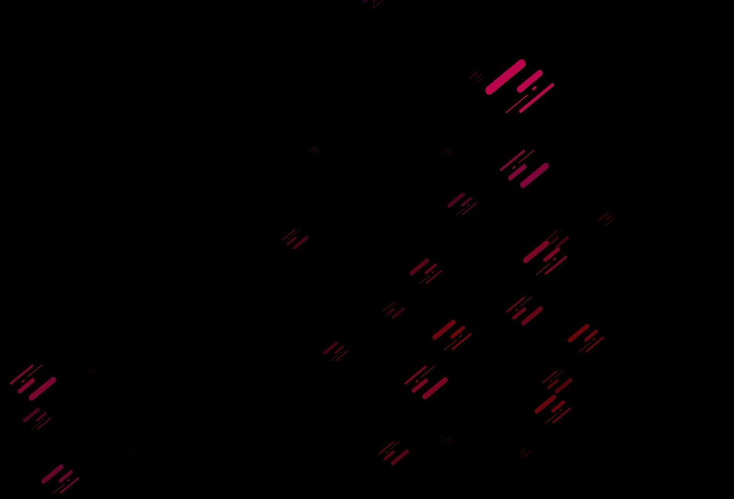 dunkelrosa Vektor-Layout mit flachen Linien. vektor