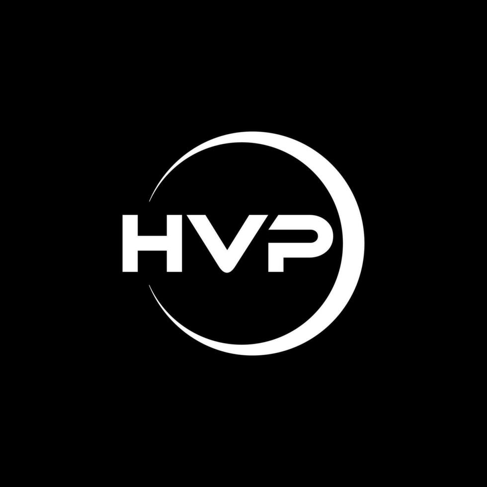 hvp Logo Design, Inspiration zum ein einzigartig Identität. modern Eleganz und kreativ Design. Wasserzeichen Ihre Erfolg mit das auffällig diese Logo. vektor