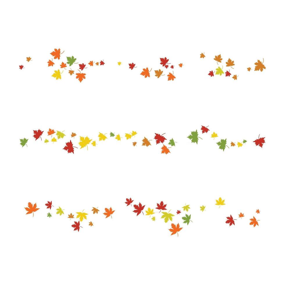 Herbstlaub Ahorn vektor