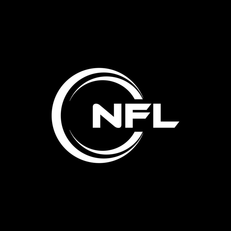 nfl Logo Design, Inspiration zum ein einzigartig Identität. modern Eleganz und kreativ Design. Wasserzeichen Ihre Erfolg mit das auffällig diese Logo. vektor