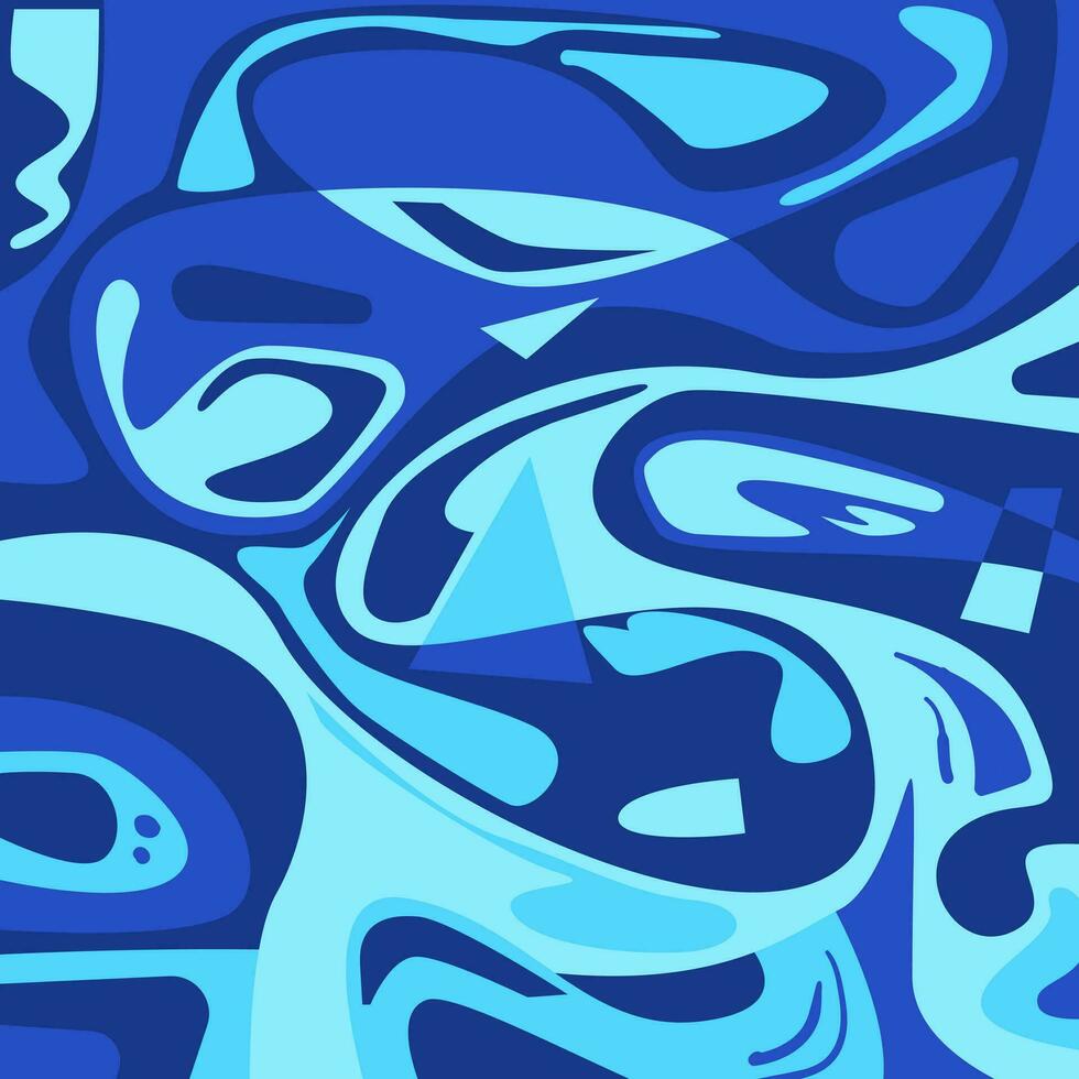 abstrakt Flüssigkeit Hintergrund mit Gradient Öl Gemälde Textur Muster vektor