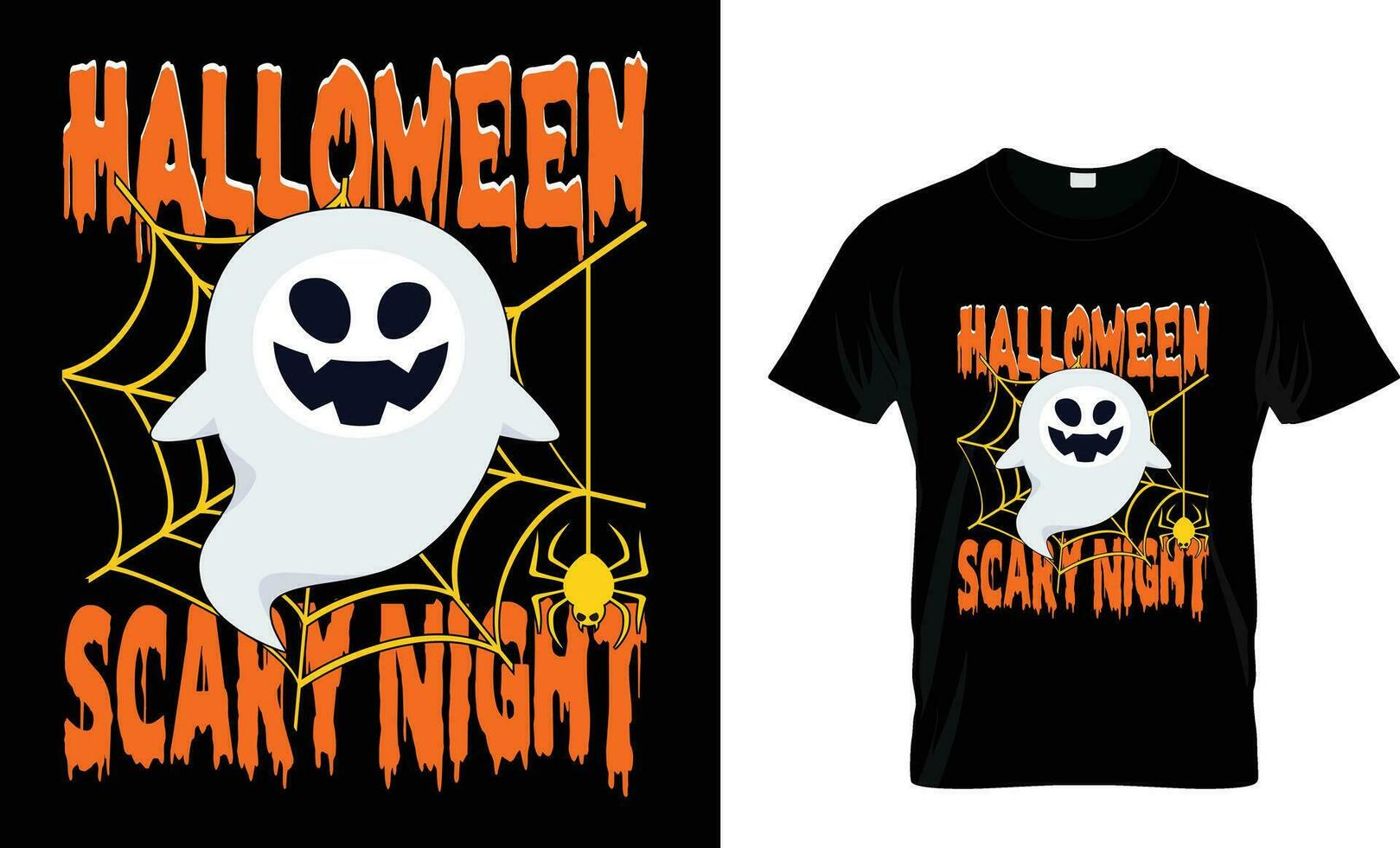 halloween t skjorta design, typografi halloween t skjorta design, årgång halloween t skjorta design, retro halloween t-shirt design, vektor illustratör