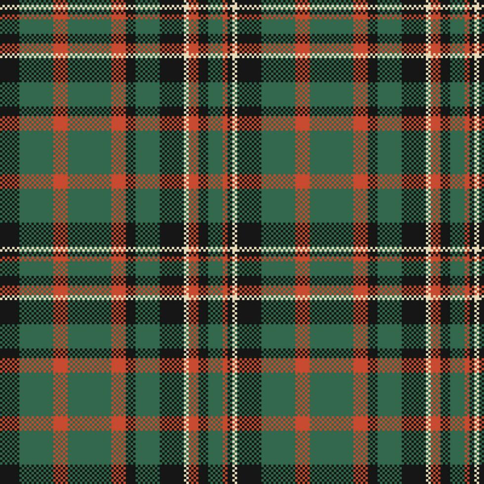 Textur Tartan Textil- von Plaid Stoff Muster mit ein Vektor Hintergrund prüfen nahtlos.