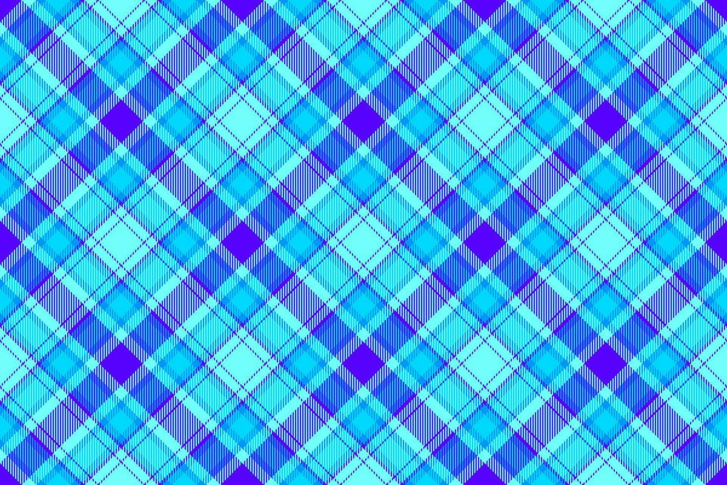 nahtlos prüfen Muster von Textil- Plaid Vektor mit ein Hintergrund Stoff Tartan Textur.