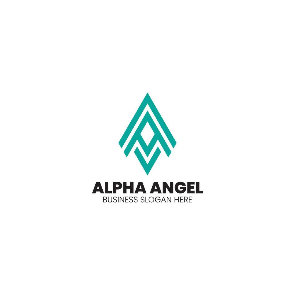 elegant Alphabet modern und kreativ ein aa Brief Logo Design Vorlage Vektor und völlig editierbar