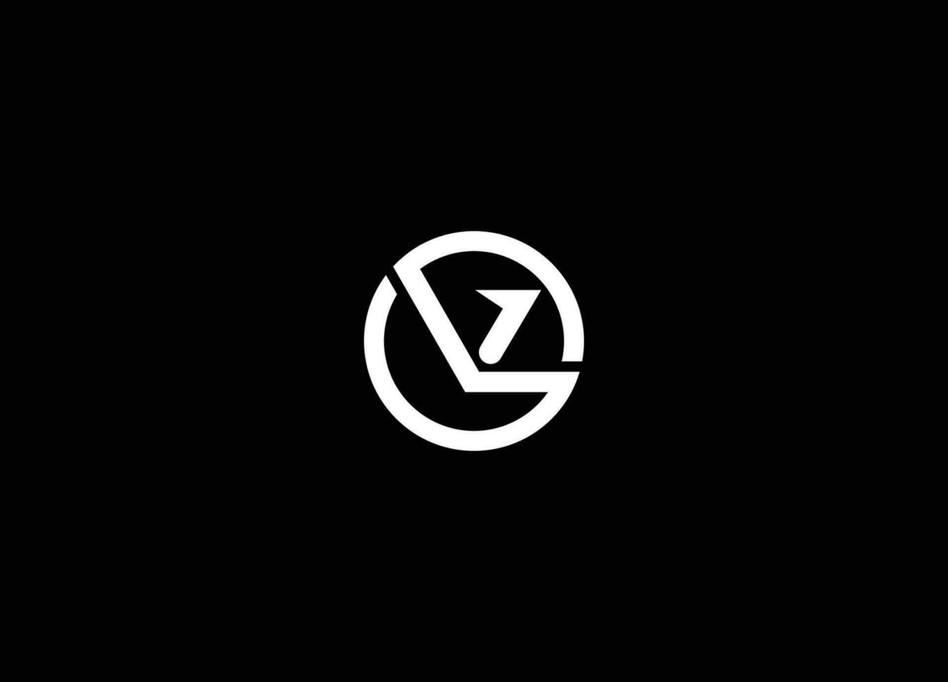 abstrakt Brief lv Kreis geometrisch Design Symbol Logo Vektor. lv Logo Vektor. lv Kreis Vektor. Initiale lv Brief Logo Design Vektor Vorlage. abstrakt Brief lv Logo Design