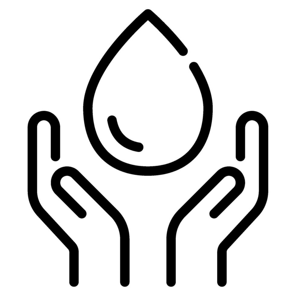 Heilung Hände Symbol vektor