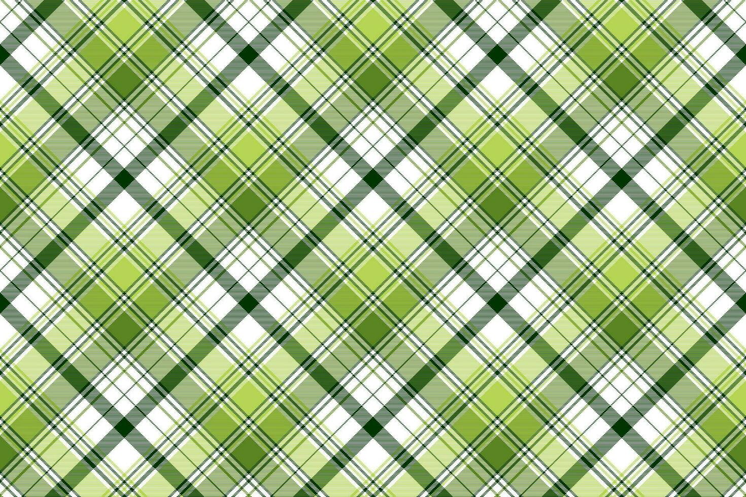 grön irland abstrakt kolla upp textil- sömlös mönster vektor