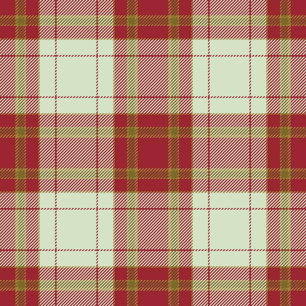 Tartan Stoff Textur von Plaid nahtlos Textil- mit ein prüfen Vektor Muster Hintergrund.