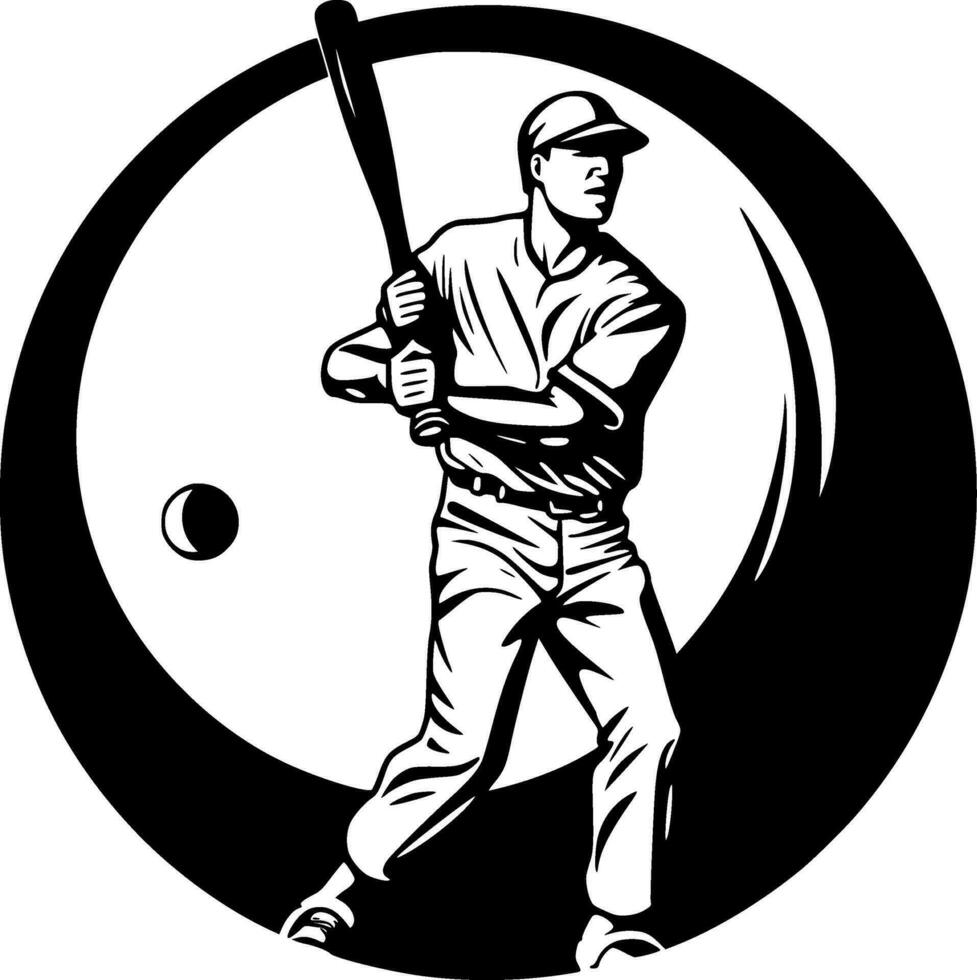 Baseball - - hoch Qualität Vektor Logo - - Vektor Illustration Ideal zum T-Shirt Grafik