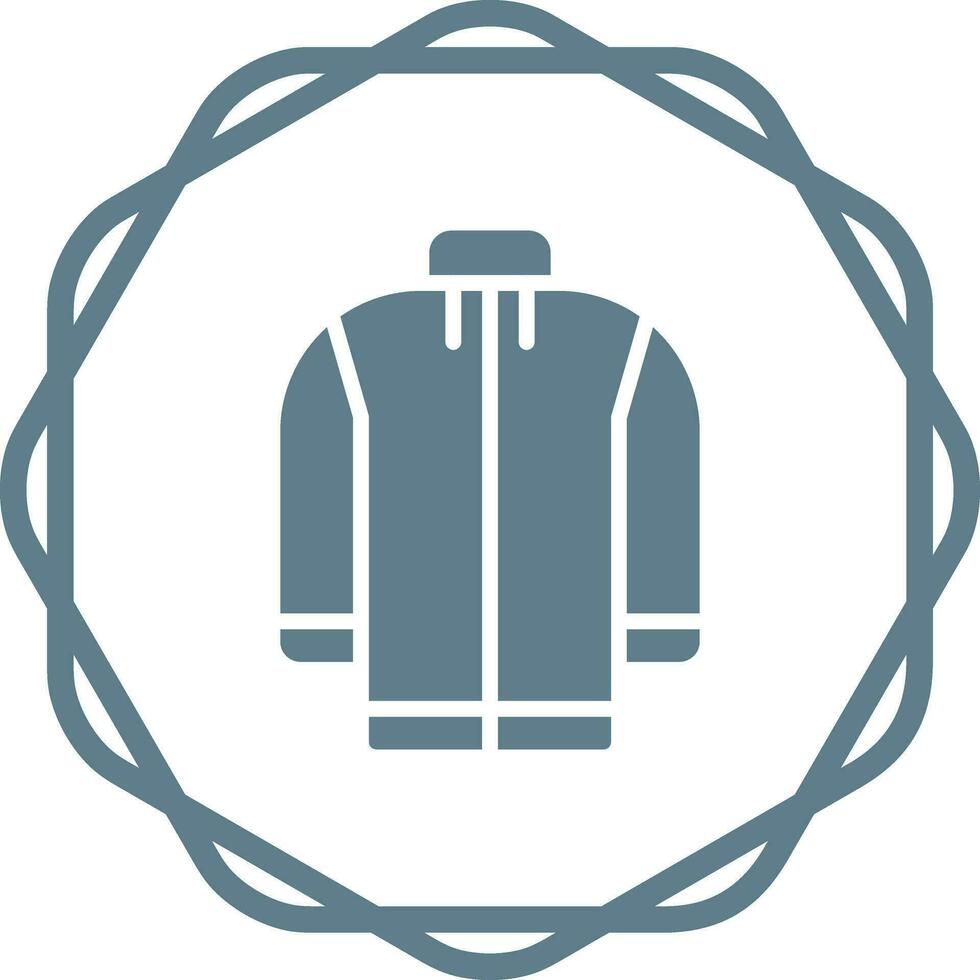 Vlies Jacke Vektor Symbol