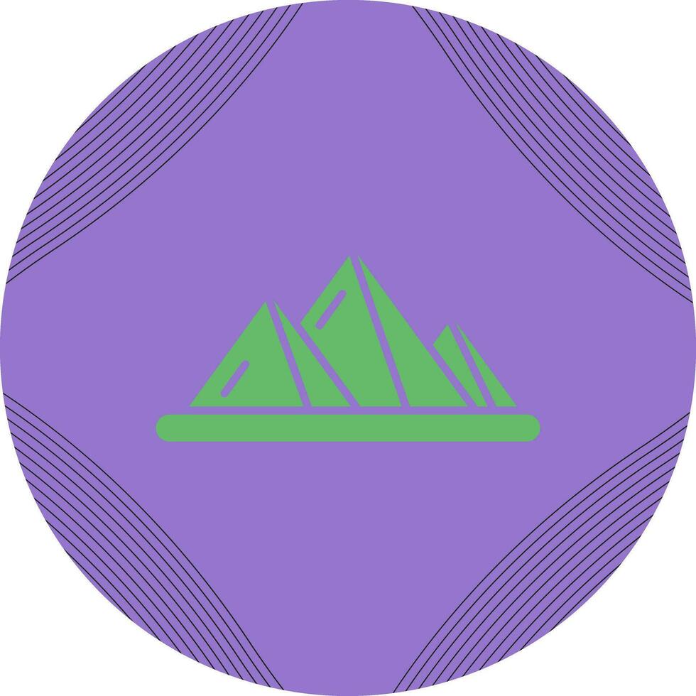 Symbol für Pyramidenvektor vektor