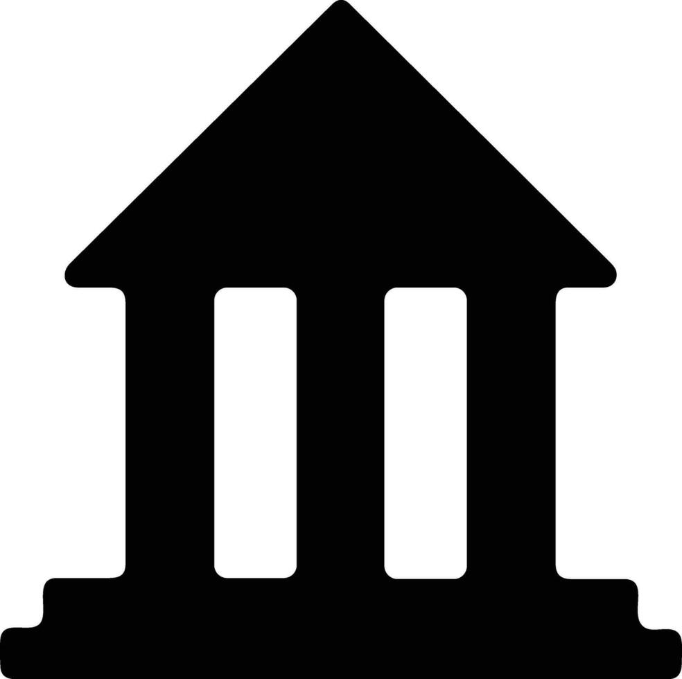 Bank Finanzen Symbol Symbol Vektor Bild. Illustration von das Währung Austausch Investition finanziell Speichern Bank Design Bild