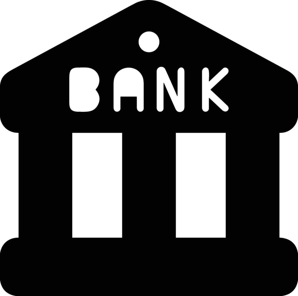 Bank finansiera ikon symbol vektor bild. illustration av de valuta utbyta investering finansiell sparande Bank design bild