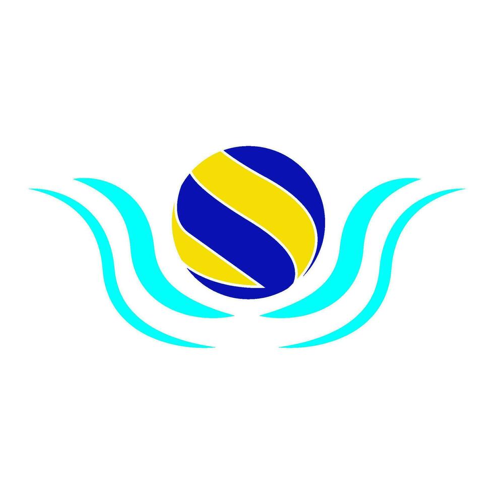 Volley Symbol Illustration Vektor