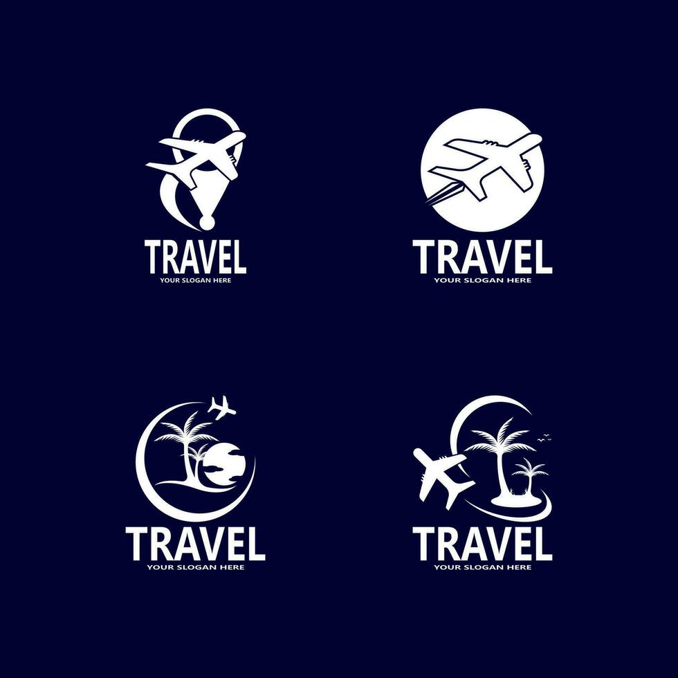 Reise Agentur Reise Logo Vorlage vektor