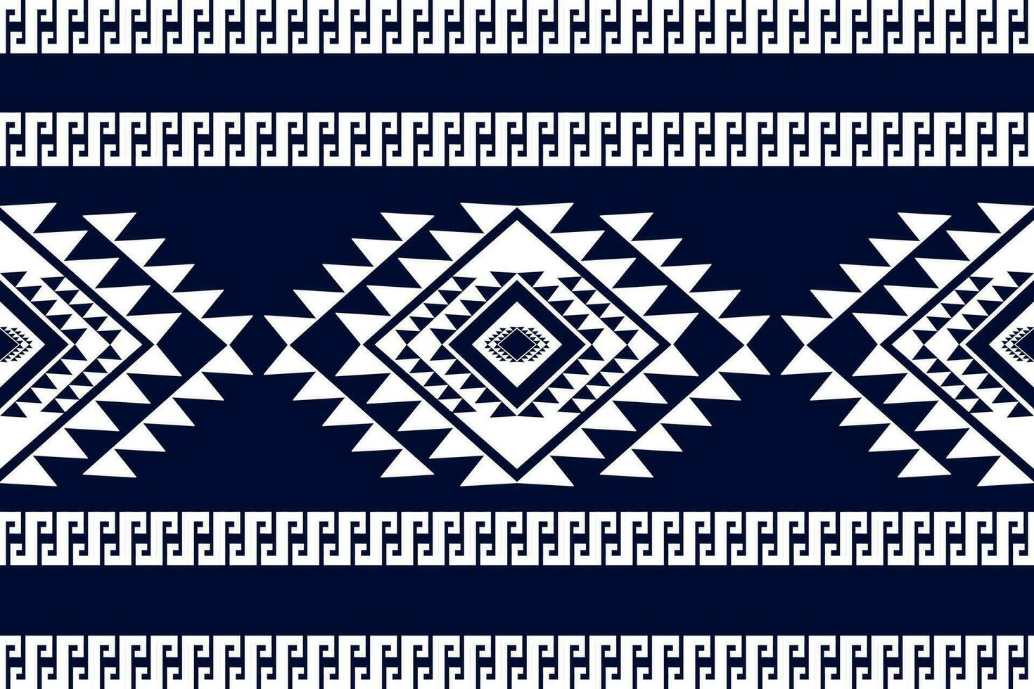 etnisk abstrakt ikatkonst. sömlösa mönster i tribal, folklig broderi och mexikansk stil. Aztekisk geometrisk konst prydnadstryck.design för matta, tapeter, kläder, omslag, tyg, omslag, textil vektor