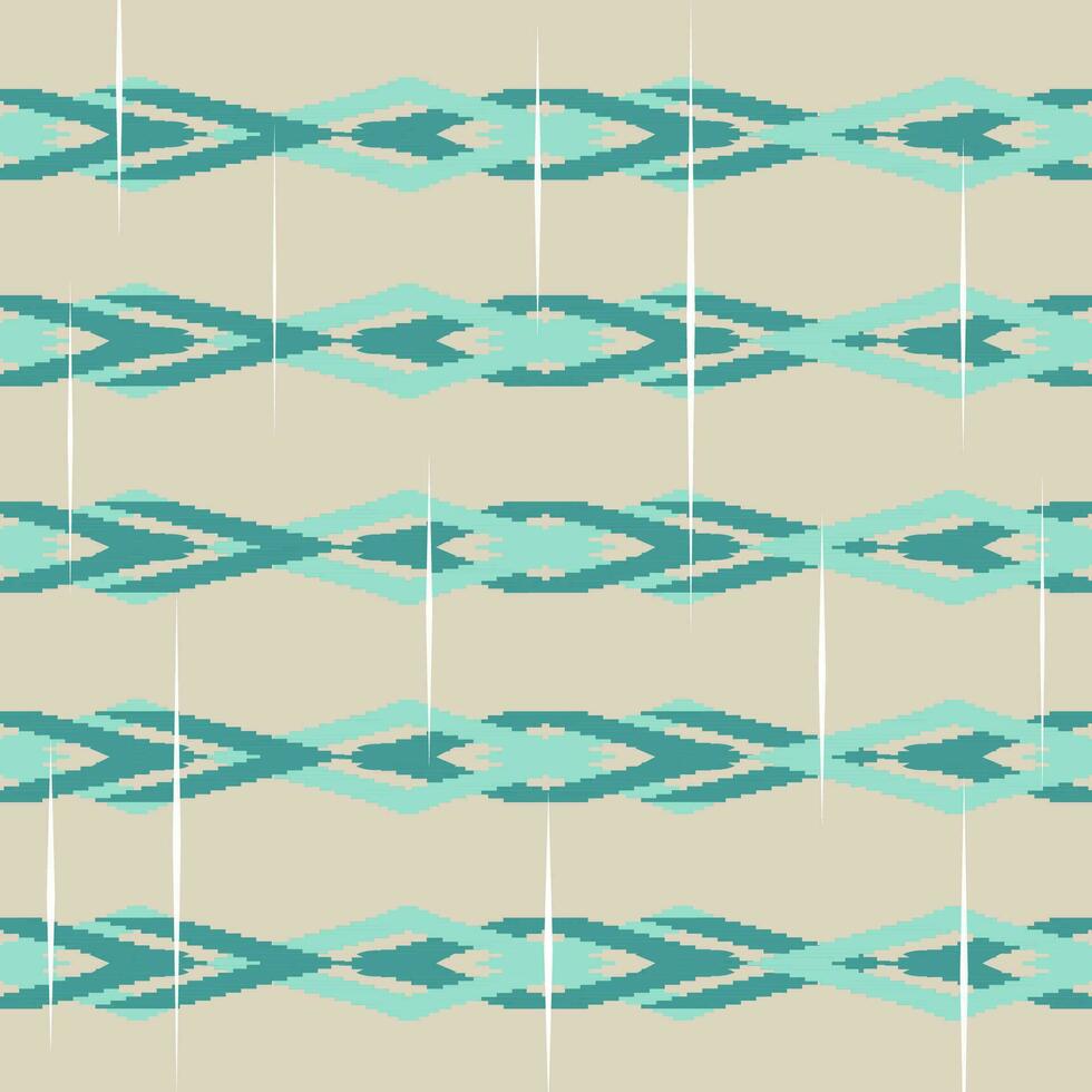 etnisk ikat design aztec stam- afrikansk konst. sömlös mönster i stam, folk broderi, och mexikansk stil. geometrisk prydnad. design för skriva ut tyg matta, tapet, Kläder, omslag, tyg vektor