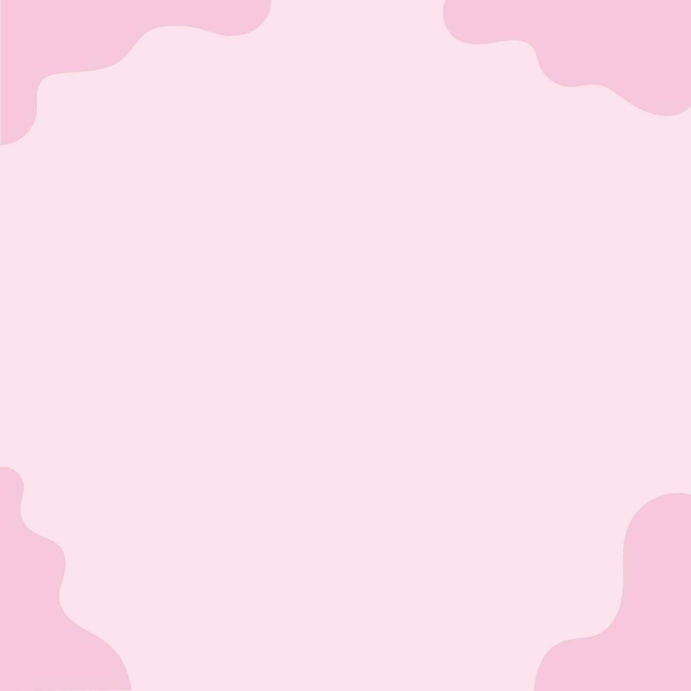 Vektor süß Rosa abstrakt minimal Hintergrund perfekt zum Hintergrund Hintergrund Postkarte Hintergrund