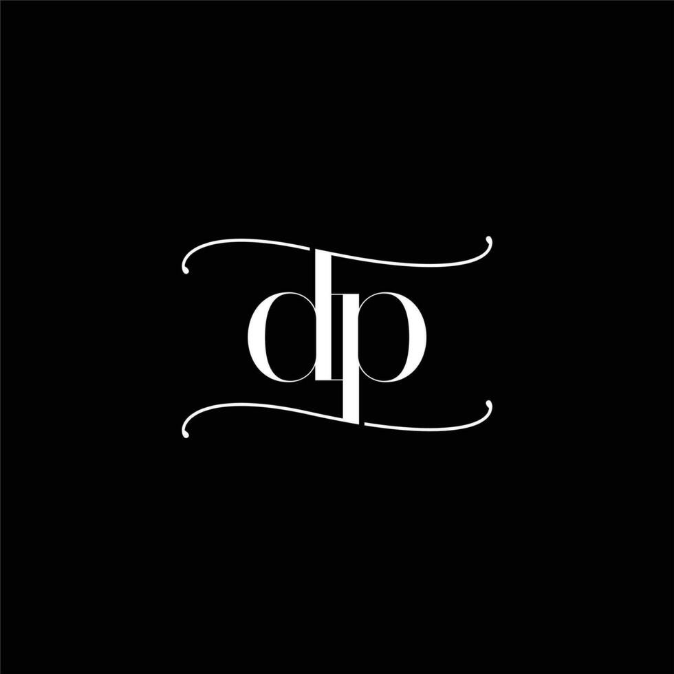 Initiale dp pd Brief Logo Design Vektor Vorlage. Monogramm und kreativ Alphabet d p Briefe Symbol Illustration