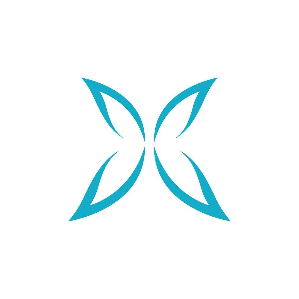 Schönheit Schmetterling Icon Design vektor