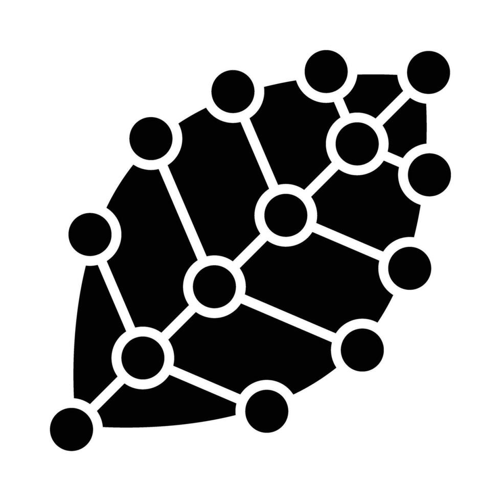 biomimetisk vektor glyf ikon för personlig och kommersiell använda sig av.
