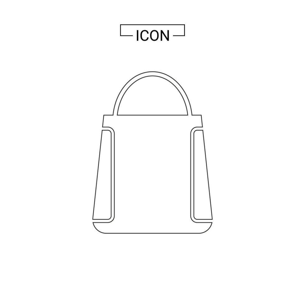 Einkaufen Tasche Symbol Symbol Grafik Rückgriff vektor