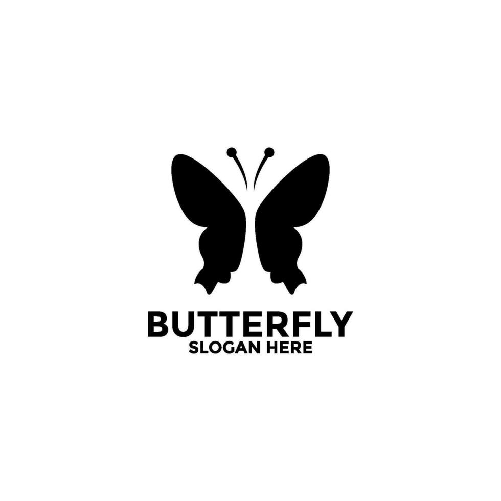 Schmetterling Logo. Luxus und Universal- Prämie Schmetterling Symbol Logo vektor