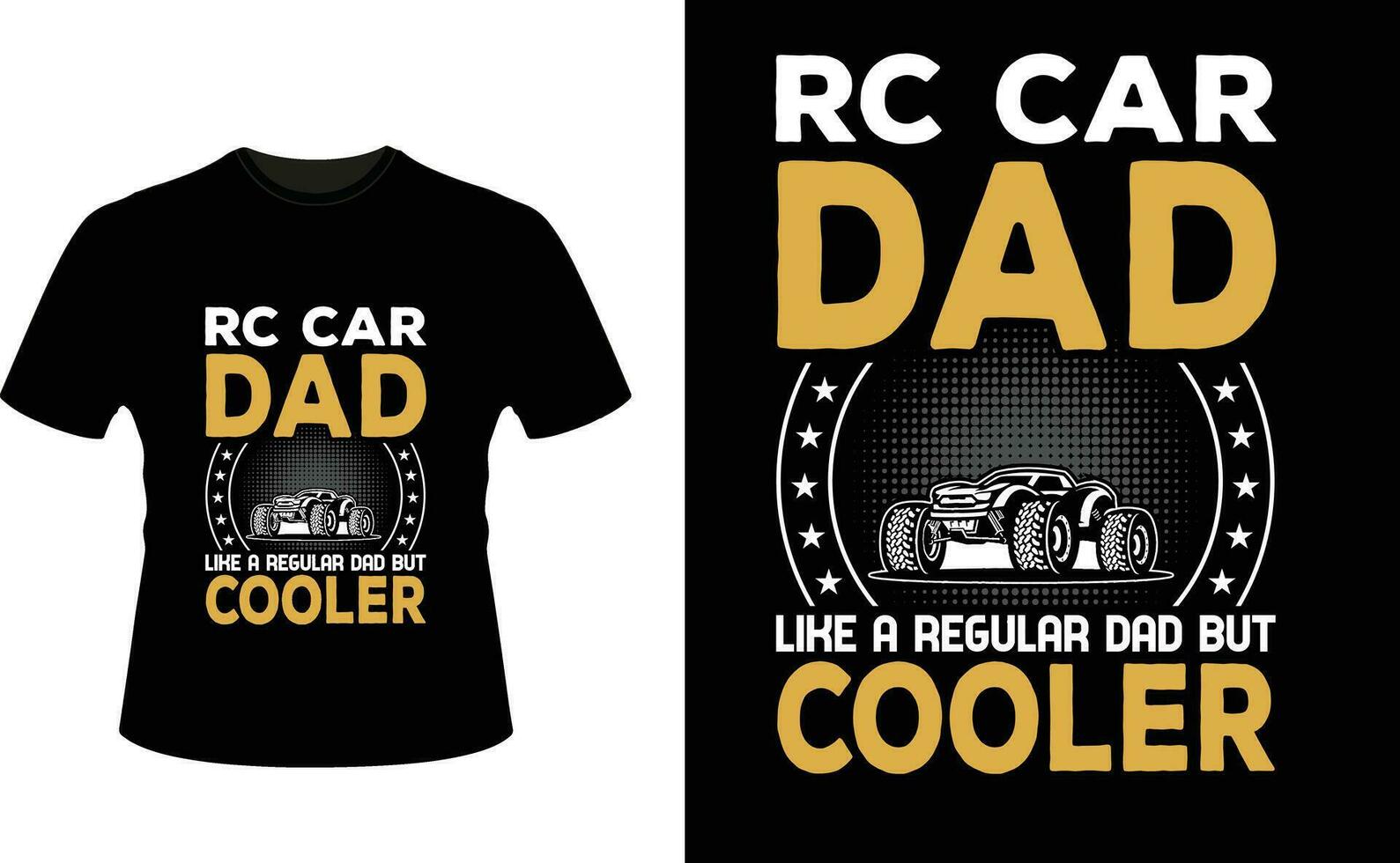 rc Auto Papa mögen ein regulär Papa aber Kühler oder Papa Papa T-Shirt Design oder Vater Tag t Hemd Design vektor