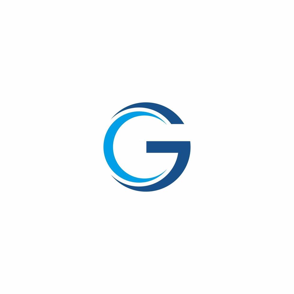 cg logotyp monogram modern designmall vektor