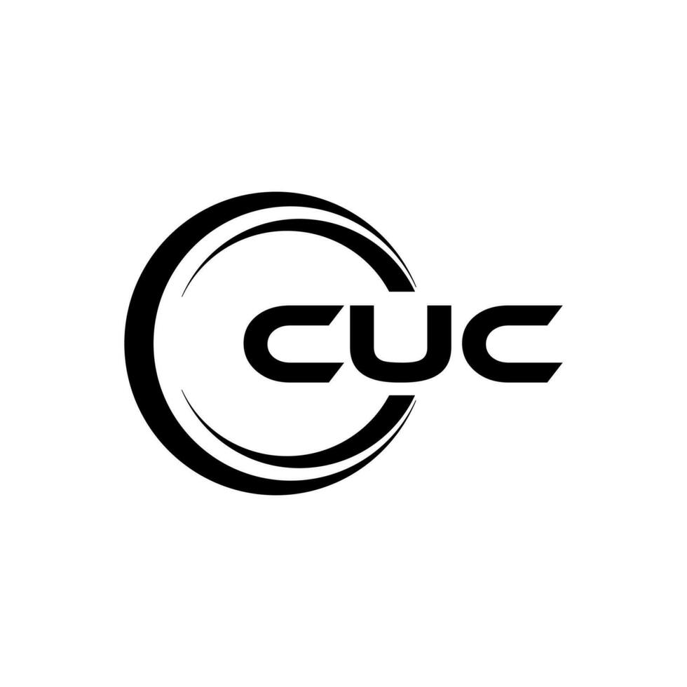 cuc logotyp design, inspiration för en unik identitet. modern elegans och kreativ design. vattenmärke din Framgång med de slående detta logotyp. vektor