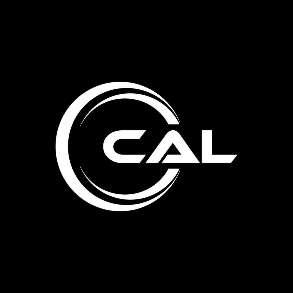 cal Logo Design, Inspiration zum ein einzigartig Identität. modern Eleganz und kreativ Design. Wasserzeichen Ihre Erfolg mit das auffällig diese Logo. vektor