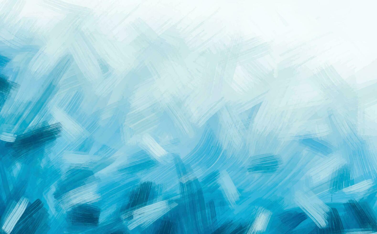abstrakt Blau Winter Aquarell Hintergrund. Himmel Muster mit Schnee. Licht Blau Aquarell Papier Textur Hintergrund. Vektor Wasser Farbe Design Illustration