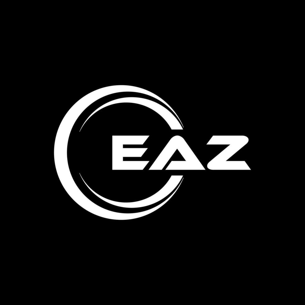 eaz Logo Design, Inspiration zum ein einzigartig Identität. modern Eleganz und kreativ Design. Wasserzeichen Ihre Erfolg mit das auffällig diese Logo. vektor