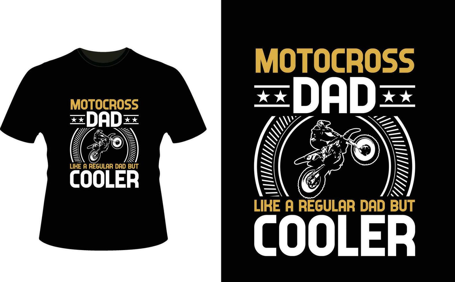 Moto-Cross Papa mögen ein regulär Papa aber Kühler oder Papa Papa T-Shirt Design oder Vater Tag t Hemd Design vektor