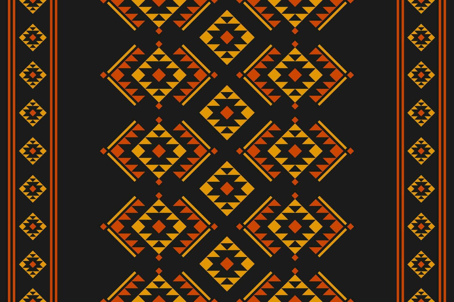 Teppich Stammesmuster Kunst. geometrisches ethnisches nahtloses muster traditionell. amerikanischer, mexikanischer Stil. vektor