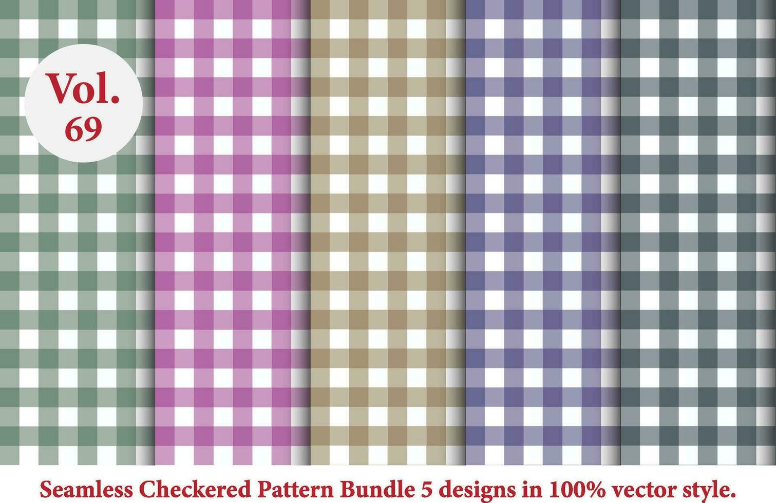 rutig buffel pläd mönster vektor, som är tartan, gingham mönster, tartan tyg textur i retro stil, färgad vektor