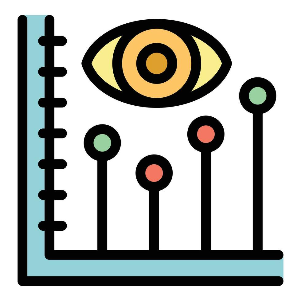 Graph Punkt Symbol Vektor eben