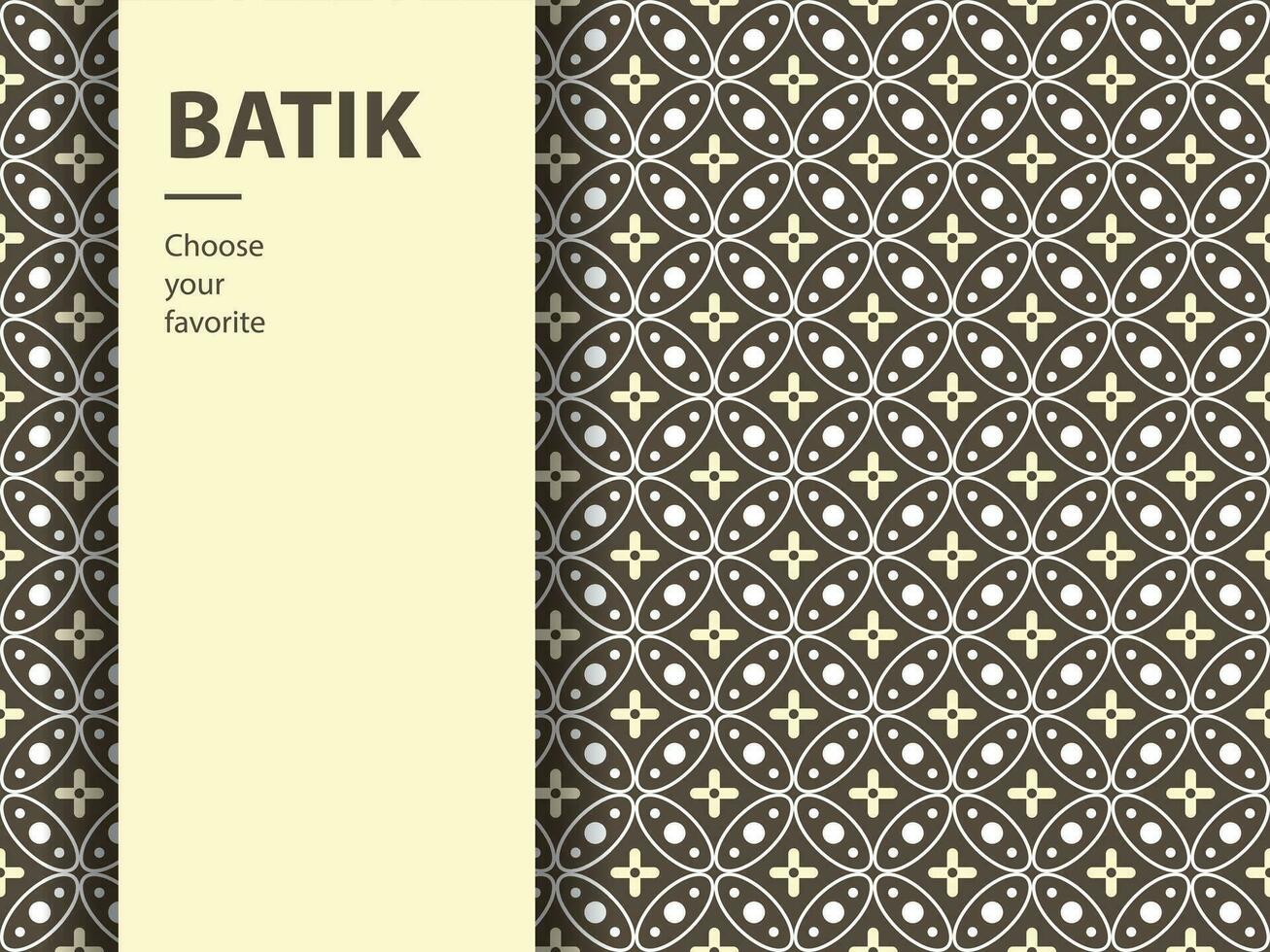 etnisk batik vektor indonesiska mönster mode sömlös vintage textil abstrakt platt kultur konst