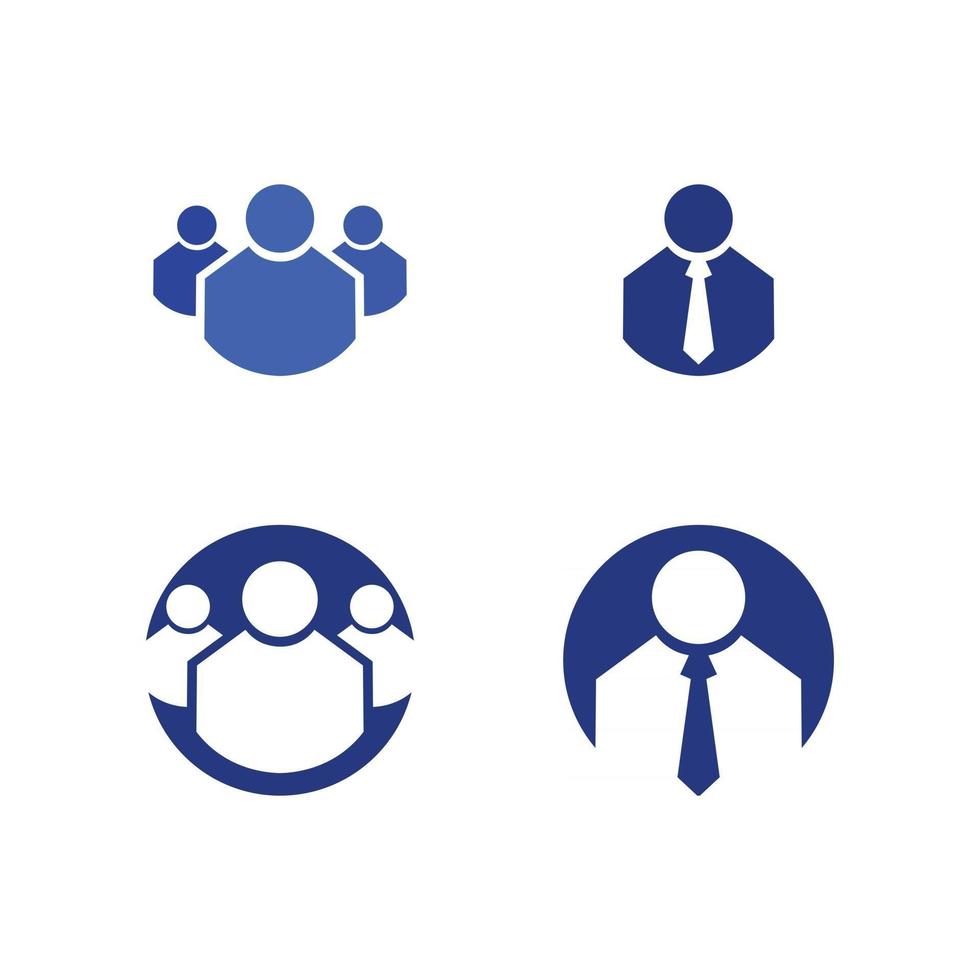 People Community, Care Group Network und Social Icon Design Logo und Vorlage vektor