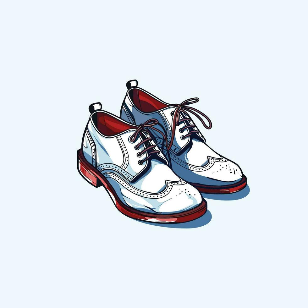 oxfords vektor klämma konst illustration