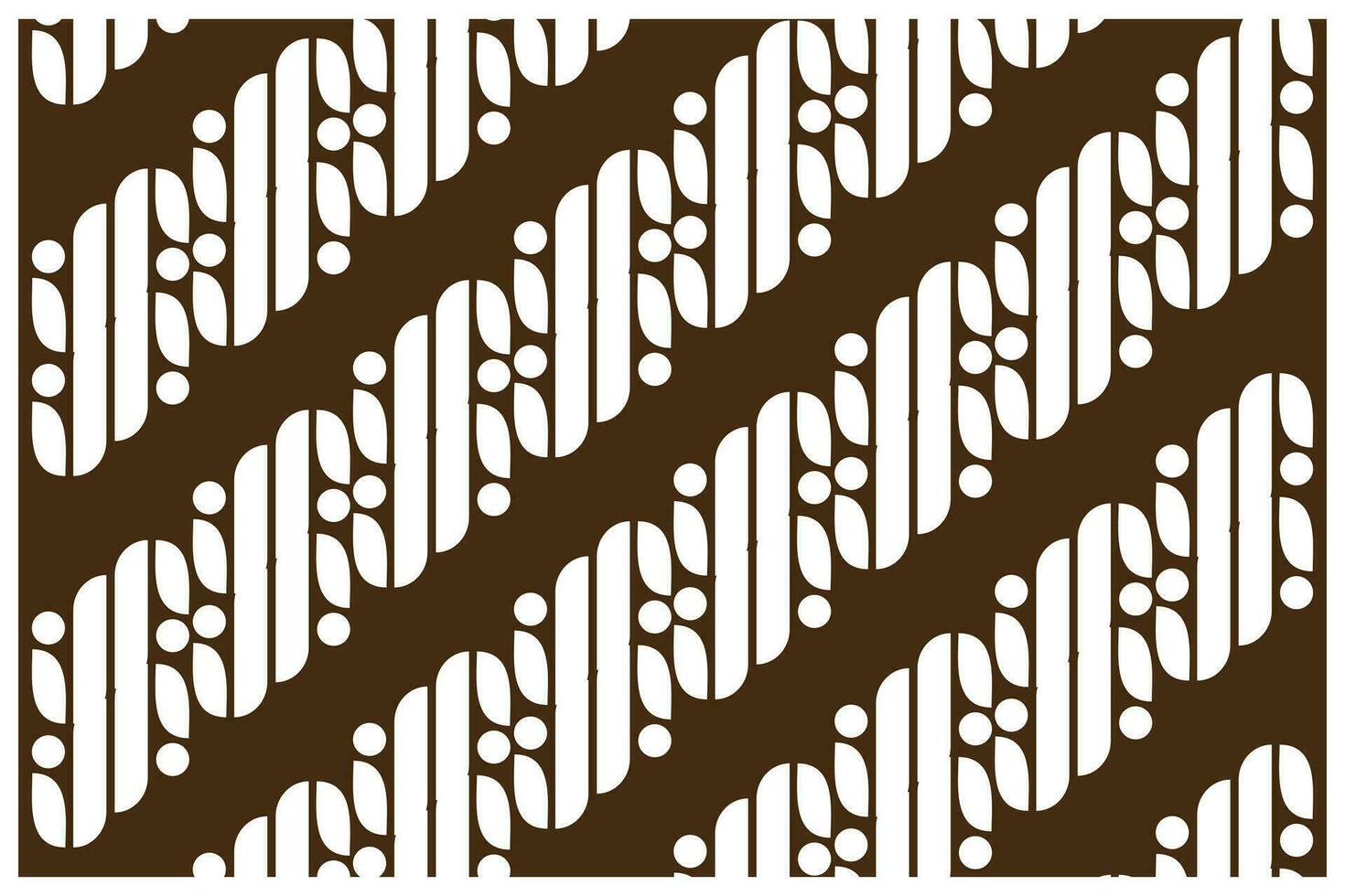 Muster Vektor Batik Konzept