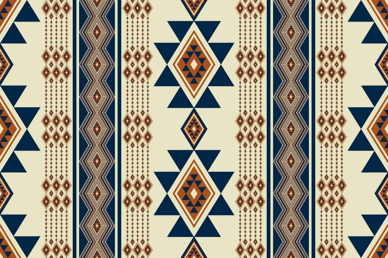 aztekisch navajo Jahrgang Muster. aztekisch navajo geometrisch Streifen nahtlos Muster. geometrisch Südwesten Jahrgang Muster verwenden zum Stoff, Textil, Zuhause Dekoration Elemente, Polster, Verpackung, usw. vektor